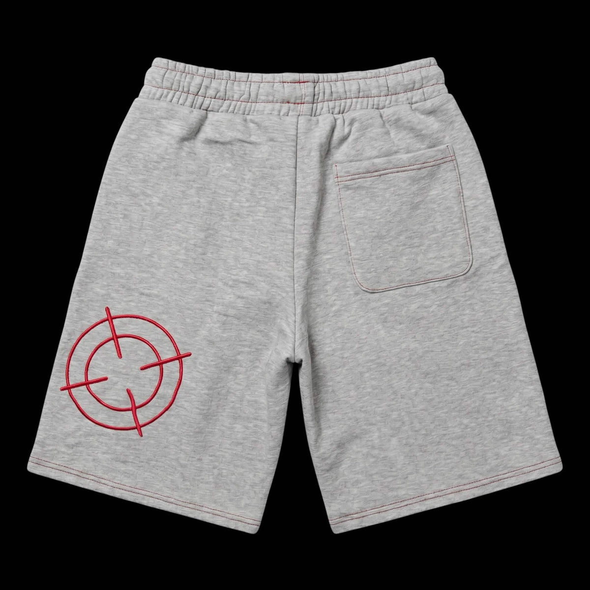 heavyweight sweatshort - grey